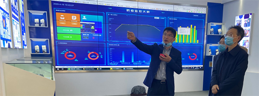 安徽省發(fā)改委地區(qū)經(jīng)濟處處長徐和生一行蒞臨中水三立指導(dǎo)調(diào)研工作