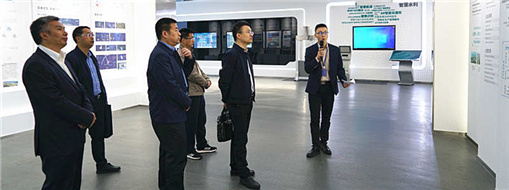 蜀山區(qū)委常委、區(qū)政府黨組副書(shū)記劉智一行蒞臨中水三立調(diào)研指導(dǎo)