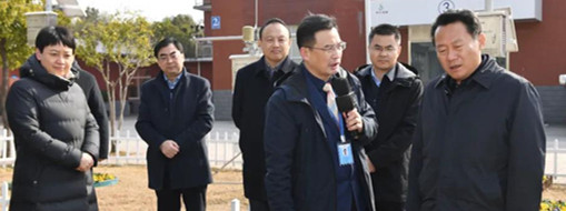 ?省委常委、市委書記虞愛華蒞臨中水三立調研指導