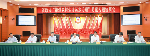 九三學(xué)社省委會副主委李兵受邀發(fā)言安徽省政協(xié)“推進(jìn)農(nóng)村生活污水治理”月度專題協(xié)商會