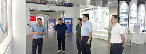 ?協(xié)同創(chuàng)新，安徽省生態(tài)環(huán)境集團黨委書記、董事長羅太忠一行赴中水三立調(diào)研指導(dǎo)