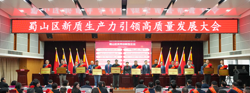 新質(zhì)生產(chǎn)力引領(lǐng)高質(zhì)量發(fā)展！中水三立榮獲“蜀山區(qū)優(yōu)秀創(chuàng)新型企業(yè)”